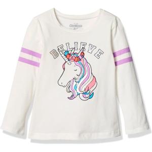 OshKosh B’Gosh Girls Long-Sleeve Tee(Ivory)