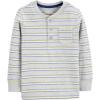 Grey Heather Stripe