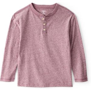 OshKosh B’Gosh Boys Long Sleeve Henley(Red)