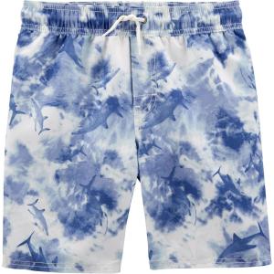 OSHKOSH B’GOSH Boys Swim Trunks(Ivory Tie Dye)