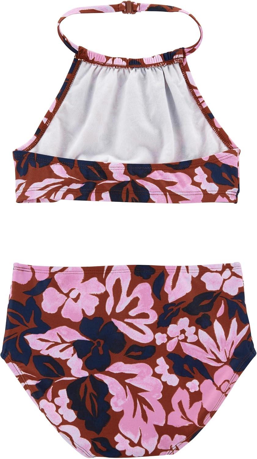 imageOshKosh BGosh Girls TwoPiece Swimwear Pink Floral