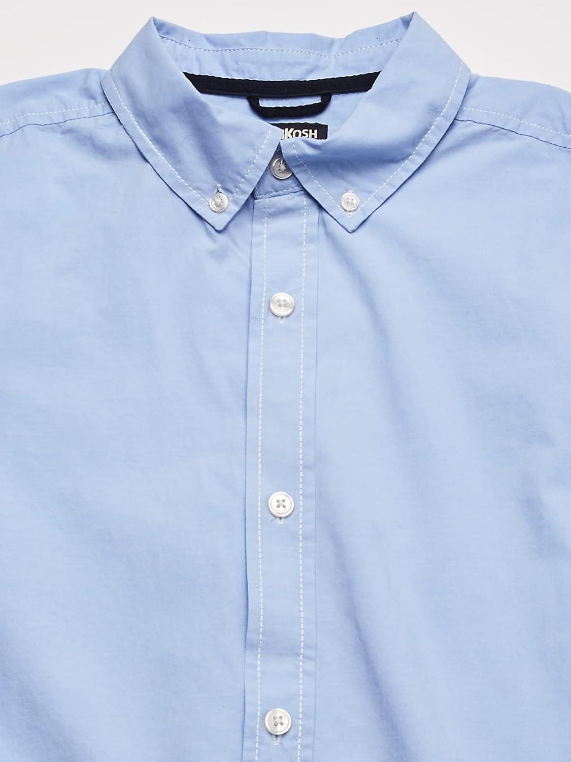 imageOshKosh BGosh Boys Long Sleeve Woven Buttonfront ShirtBlue