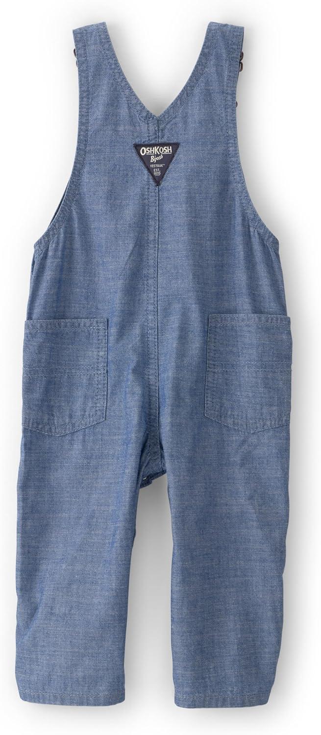imageOSHKOSH BGOSH Baby Boys Worlds Best OverallsBlue Denim