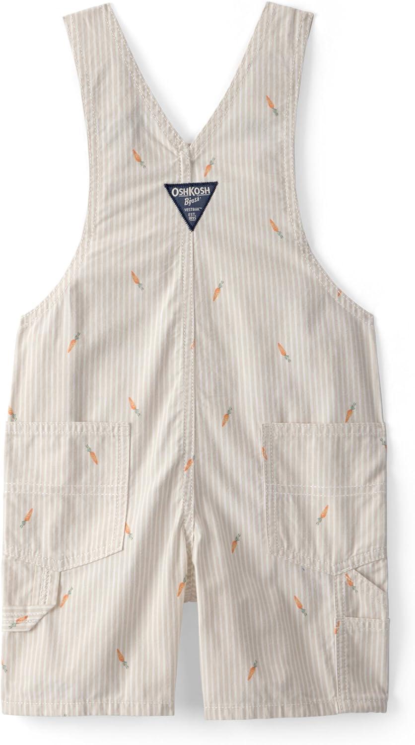 imageOSHKOSH BGOSH Baby Boys Worlds Best OverallsCream