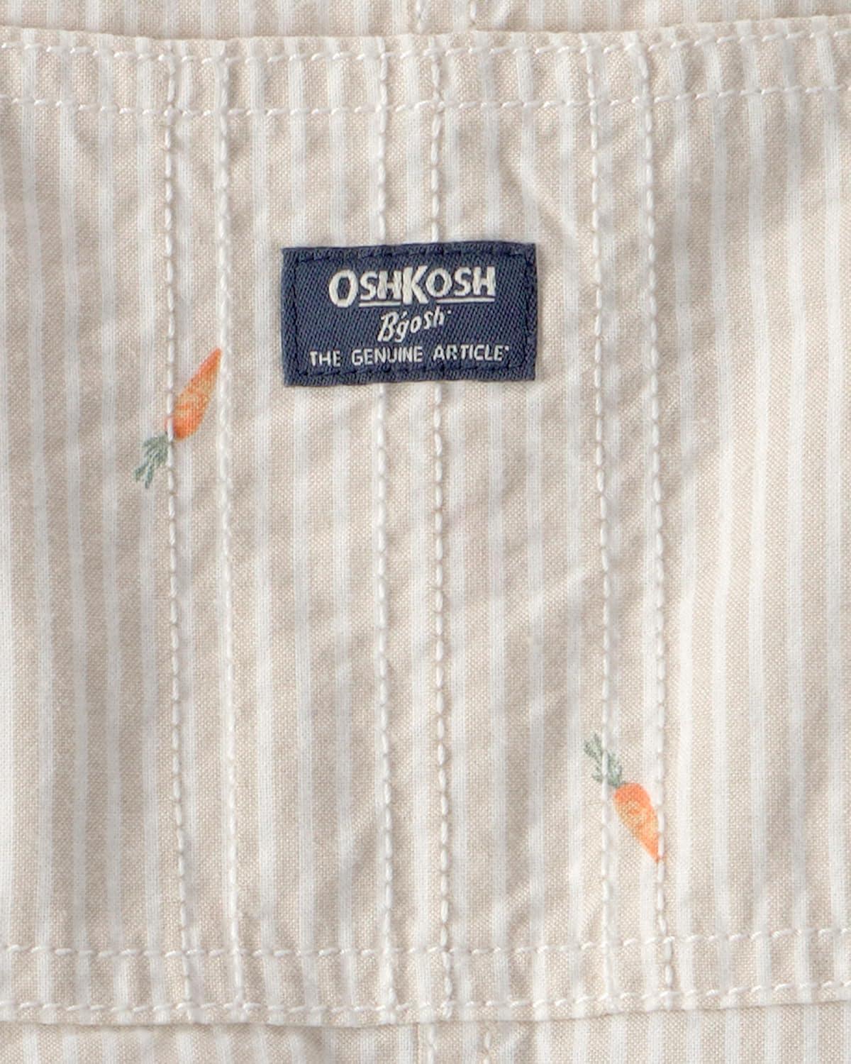 imageOSHKOSH BGOSH Baby Boys Worlds Best OverallsCream