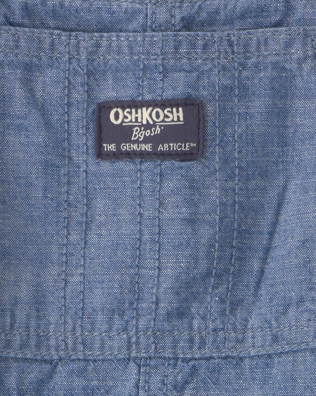 imageOSHKOSH BGOSH Baby Boys Worlds Best OverallsLight Blue