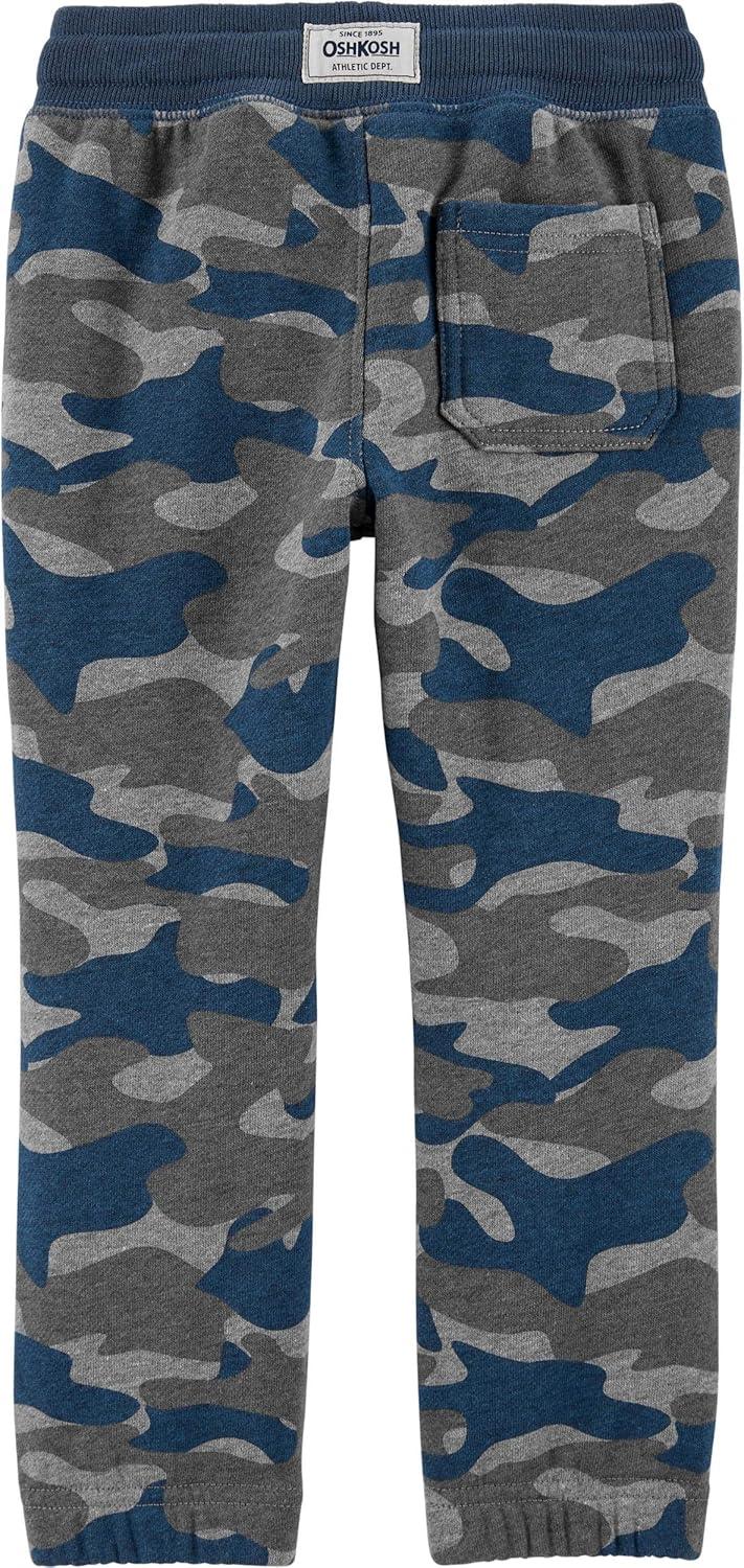 imageOSHKOSH BGOSH Boys Fleece JoggersHeather Camo