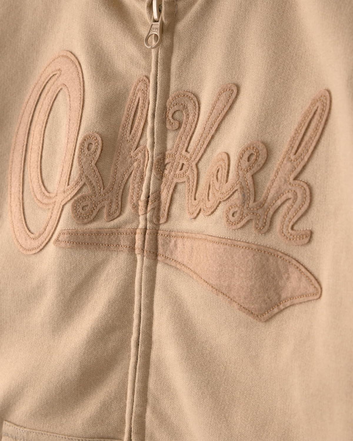 imageOSHKOSH BGOSH boys Logo HoodieBeige