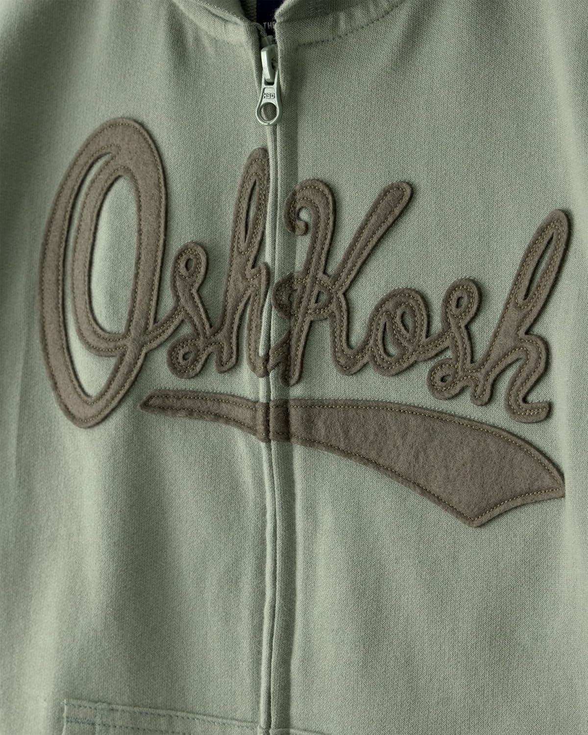 imageOSHKOSH BGOSH boys Logo HoodieGreen