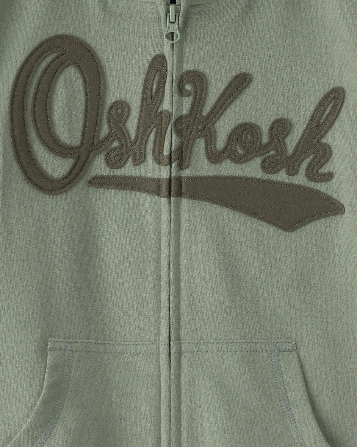 imageOSHKOSH BGOSH boys Logo HoodieGreen
