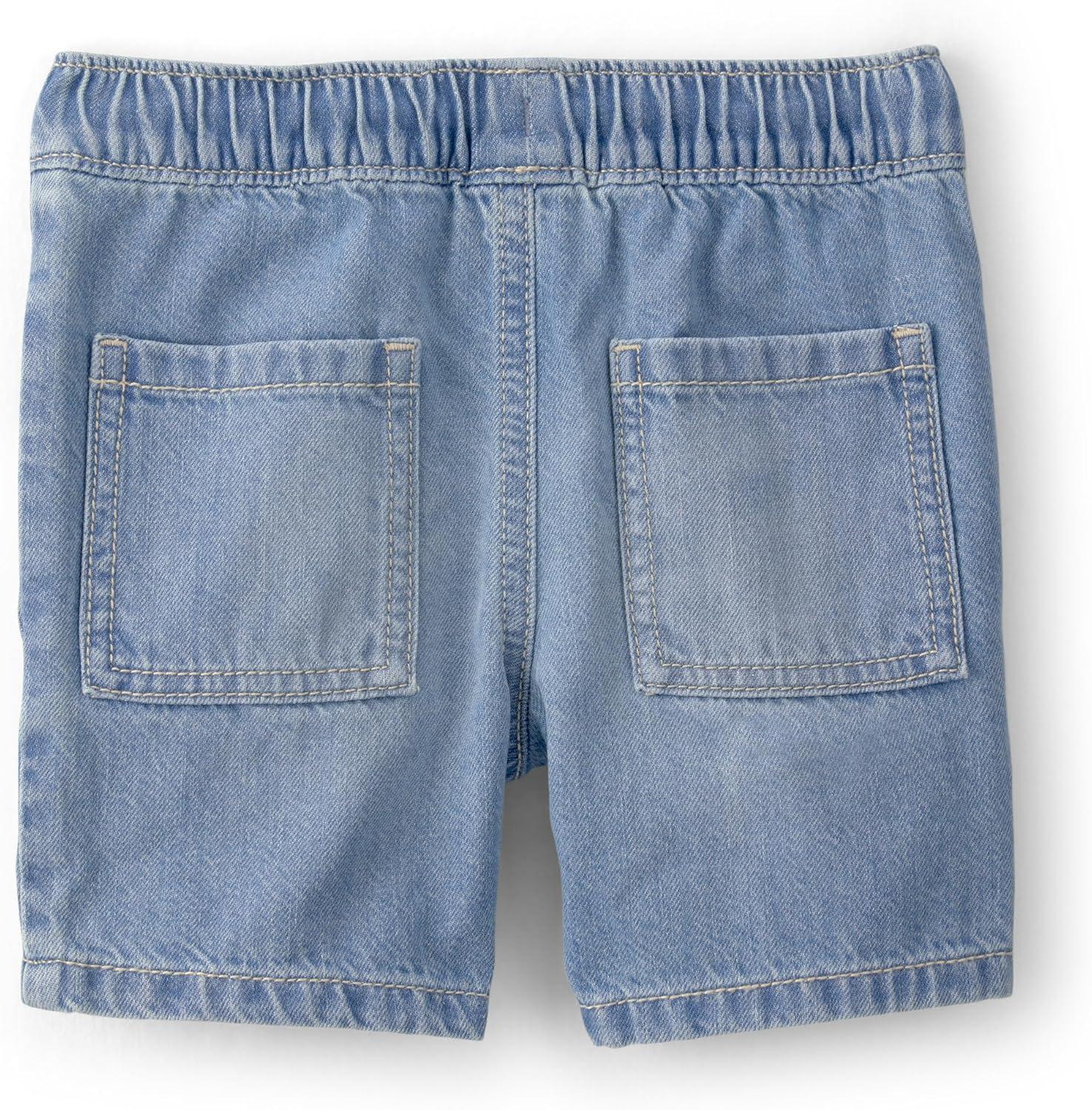 imageOshKosh BGosh Boys Pull on ShortsLight Wash Denim