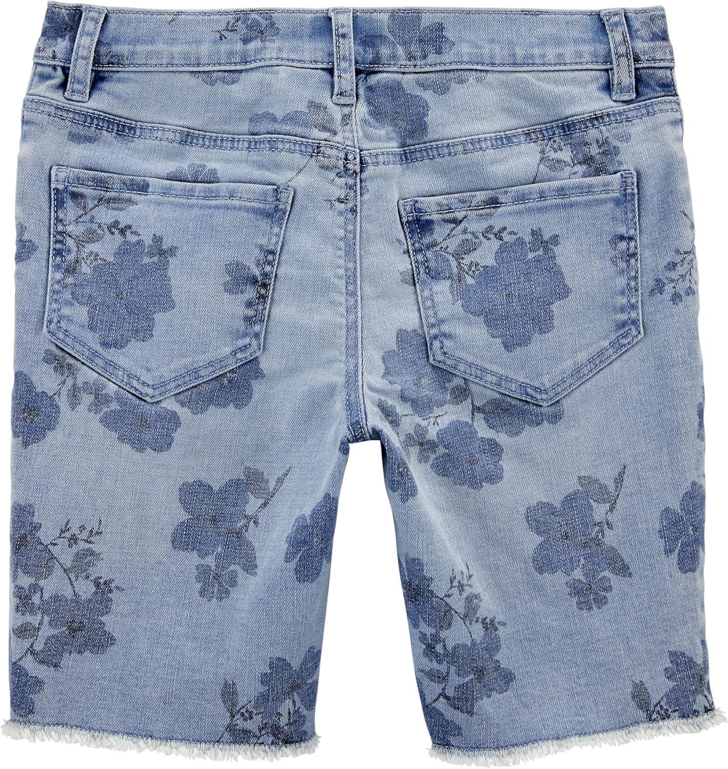 imageOshKosh BGosh Girls Denim ShortsFloral
