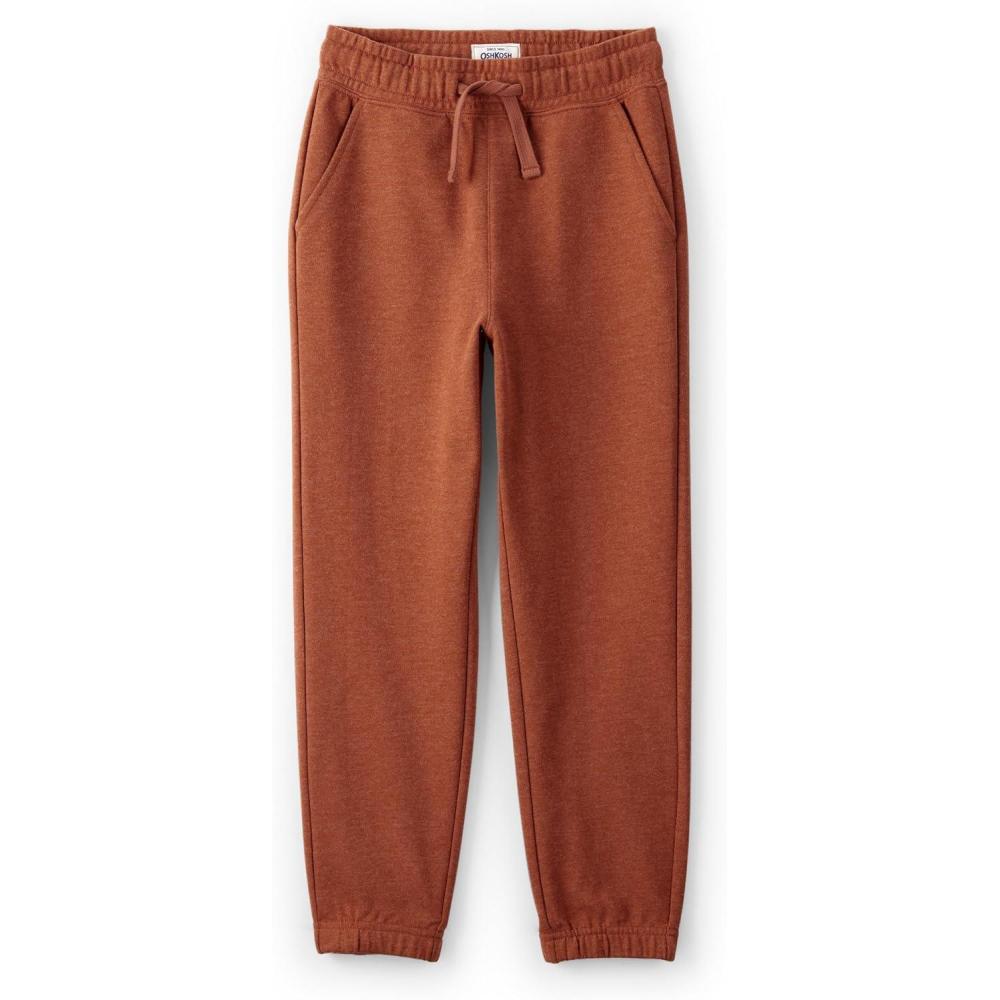 imageOSHKOSH BGOSH Boys Fleece JoggersBrown