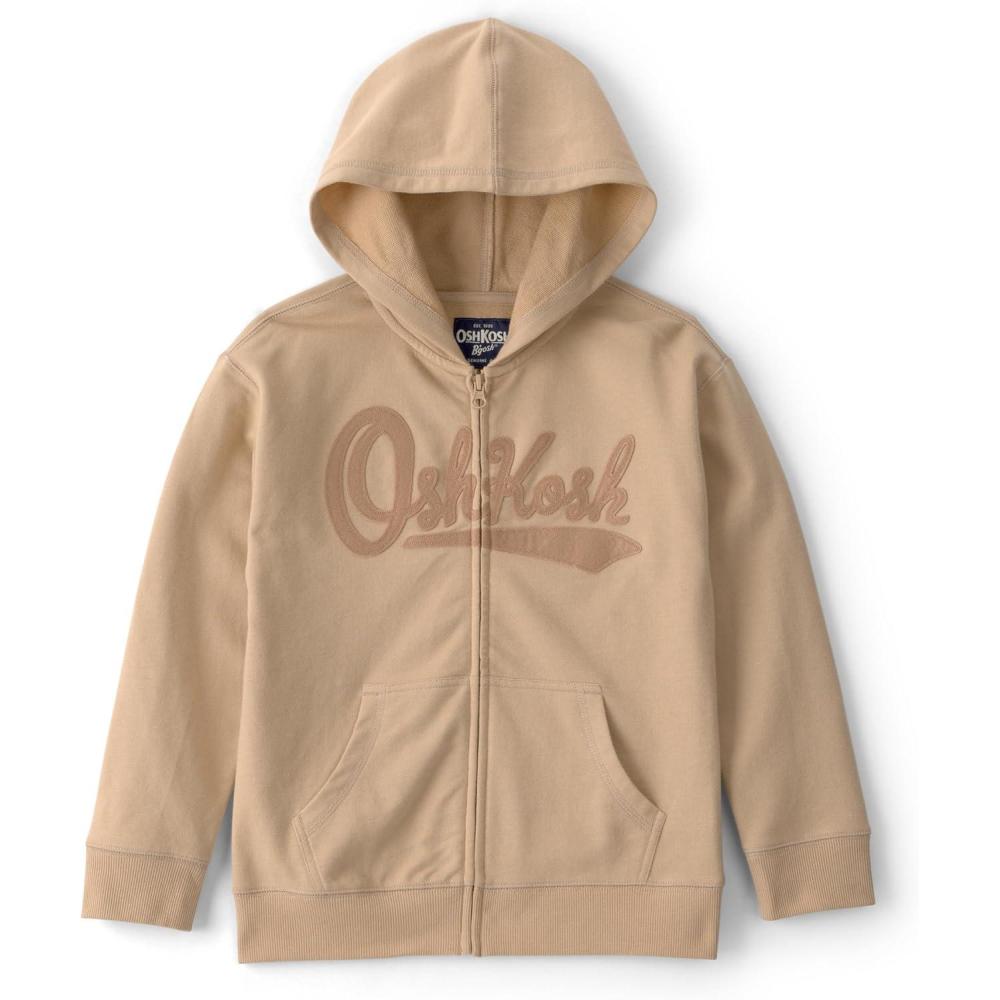 imageOSHKOSH BGOSH boys Logo HoodieBeige