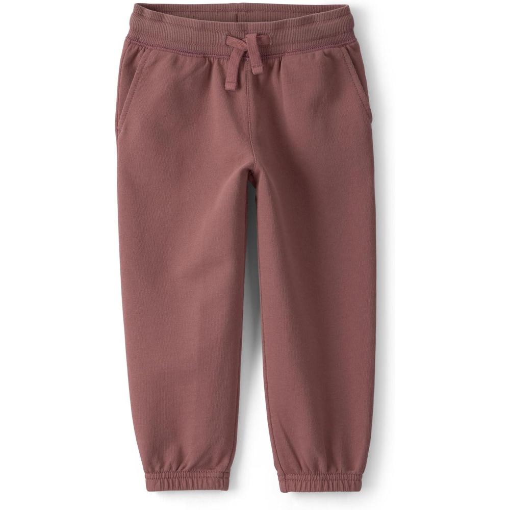 imageOshKosh BGosh Boys Logo Fleece SweatpantsBrown