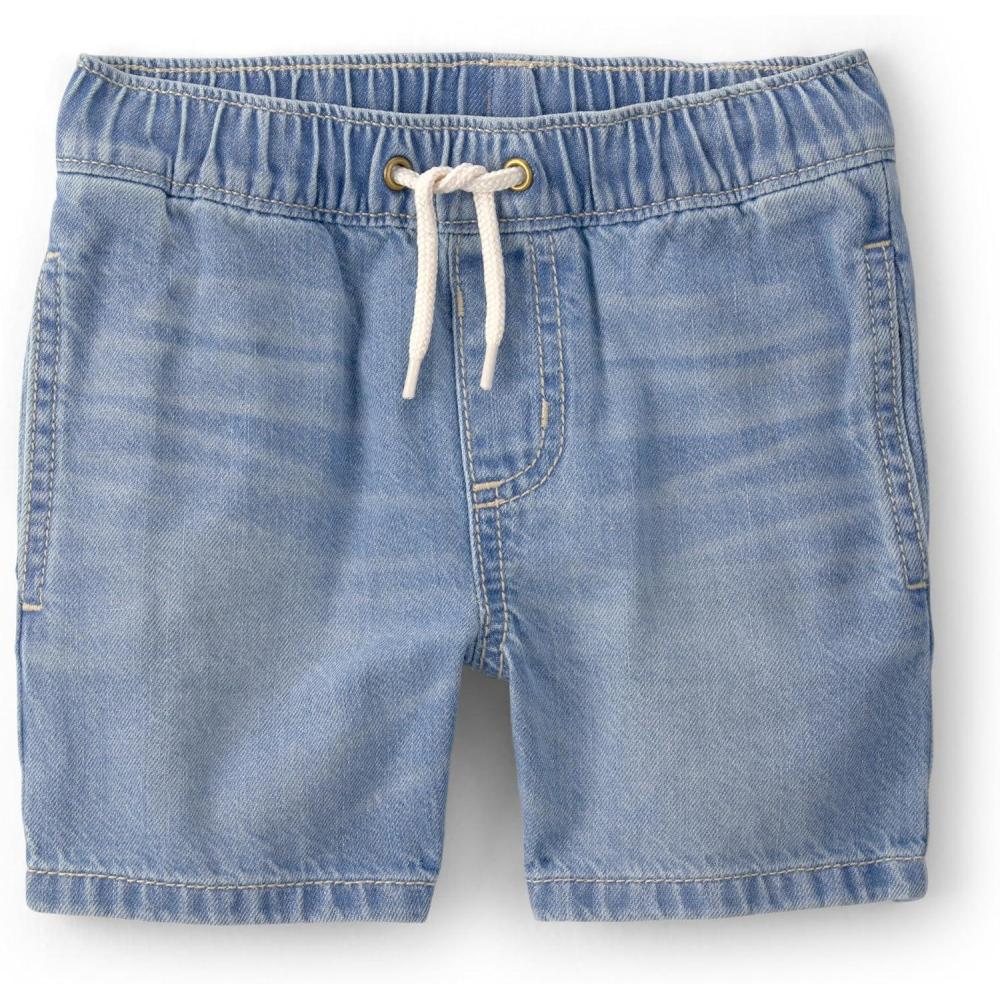 imageOshKosh BGosh Boys Pull on ShortsLight Wash Denim