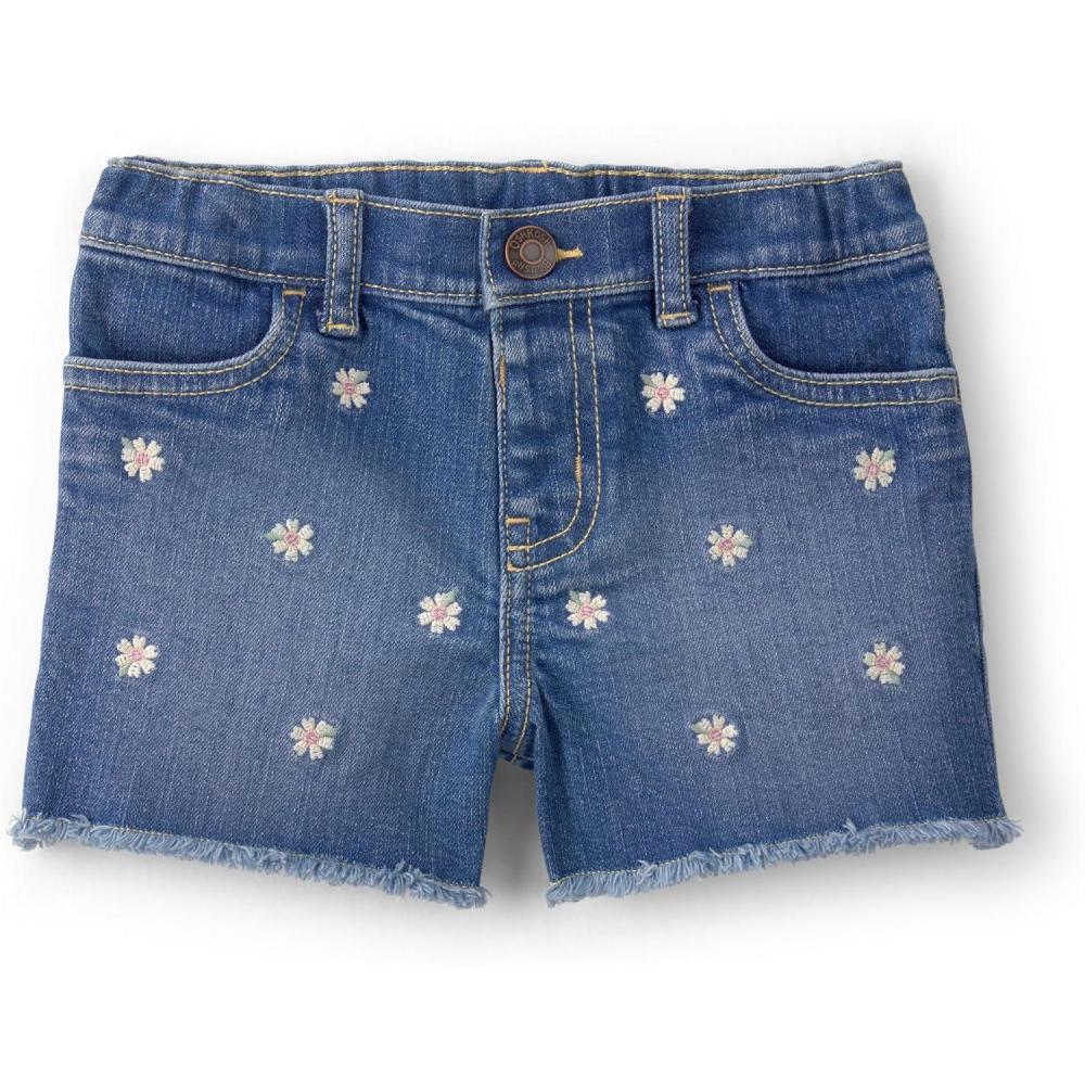 imageOshKosh BGosh Girls Denim ShortsDenim Floral
