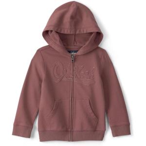 OSHKOSH B’GOSH boys Logo Hoodie(Brown)