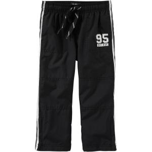 OshKosh B’Gosh Boys’ Logo Fleece Sweatpants(Matte Black)