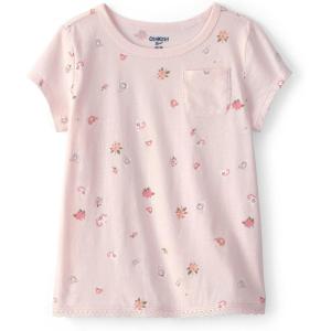 OshKosh B’Gosh Girls Fashion Top(Light Pink Floral)