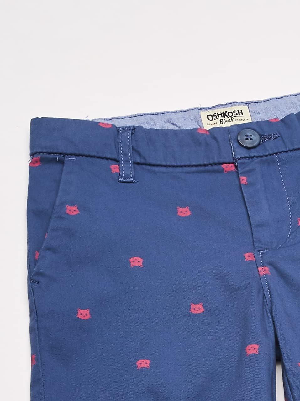 imageOSHKOSH BGOSH Girls Skimmer ShortNavy Schiffli