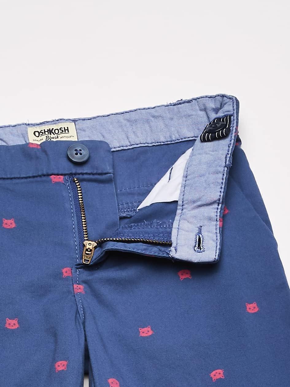 imageOSHKOSH BGOSH Girls Skimmer ShortNavy Schiffli