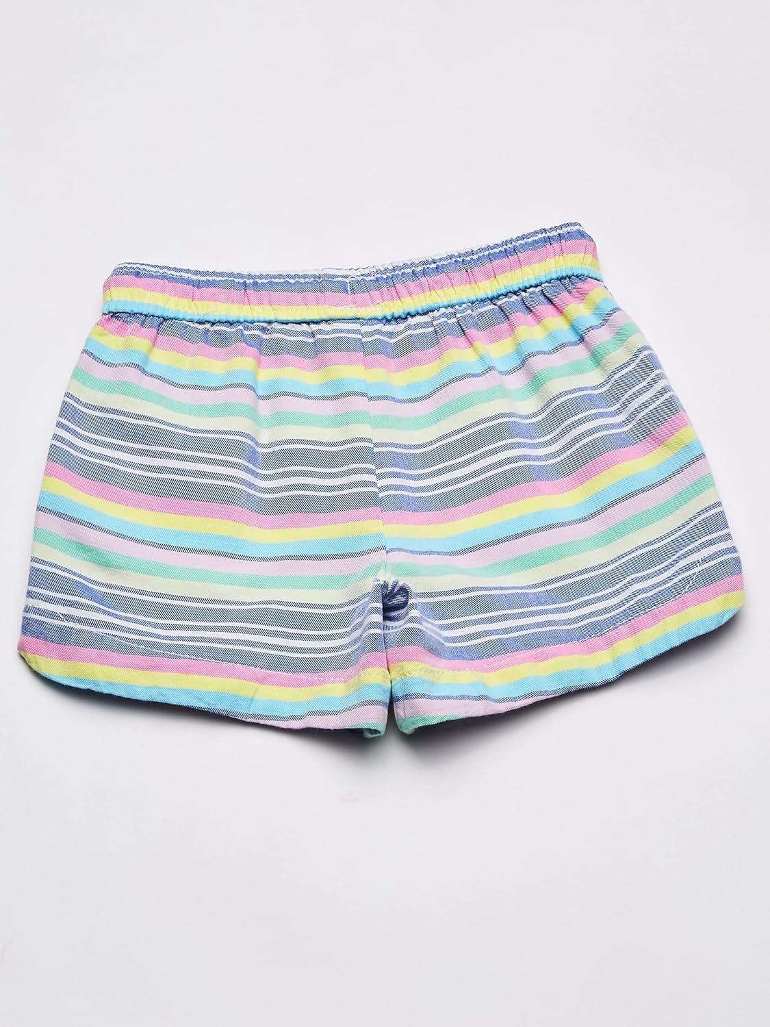 imageOshKosh BGosh Girls Pullon ShortsMulti Stripe3