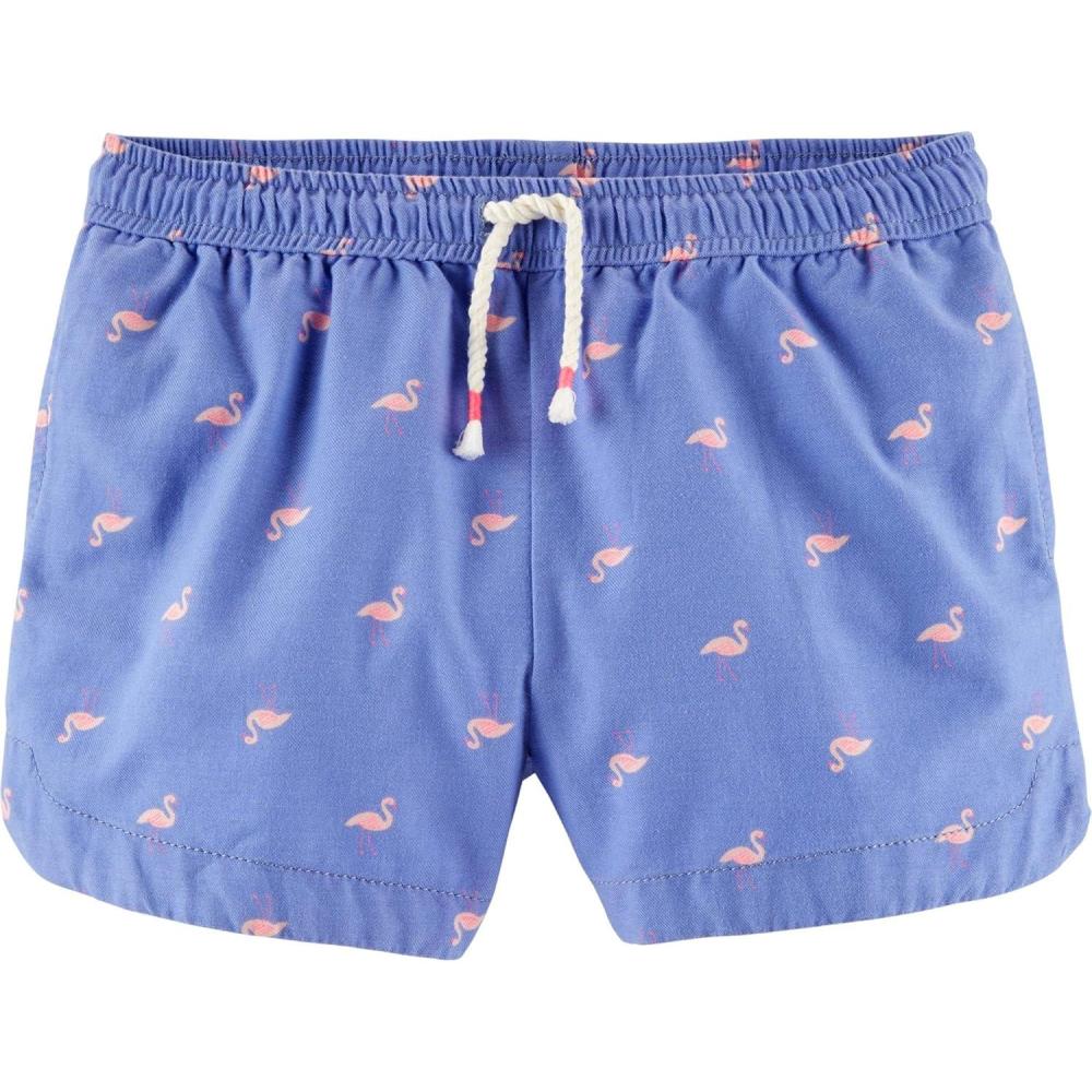 imageOshKosh BGosh Girls Pullon ShortsBlue Flamingo