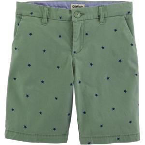 OSHKOSH B’GOSH Girls’ Skimmer Short(Green Schiffli)