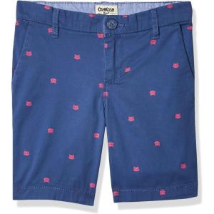 OSHKOSH B’GOSH Girls’ Skimmer Short(Navy Schiffli)
