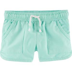 OshKosh B’Gosh Girls Pull-on Shorts(Aqua)