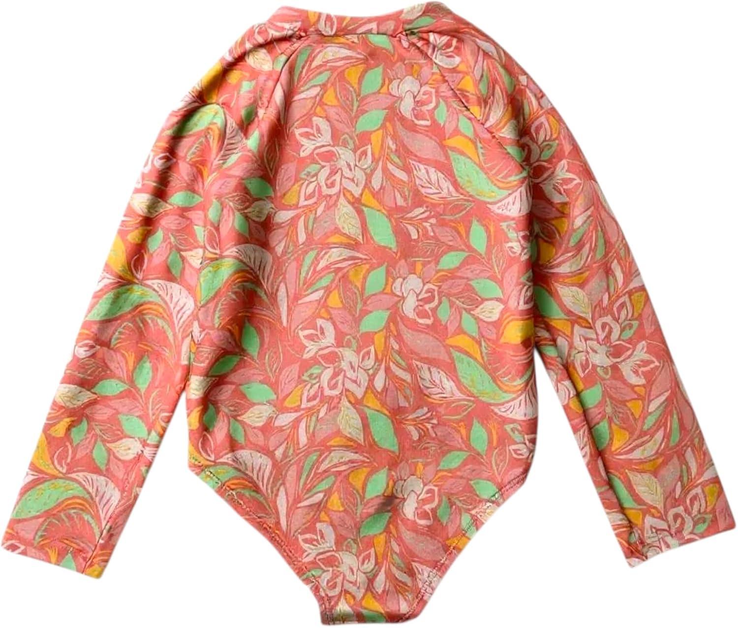 imageOSHKOSH BGOSH Toddlers and Baby Girls One Piece Swimsuit RashguardCoral