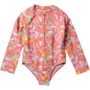 OSHKOSH B’GOSH Toddlers and Baby Girls’ One Piece Swimsuit Rashguard(Coral)