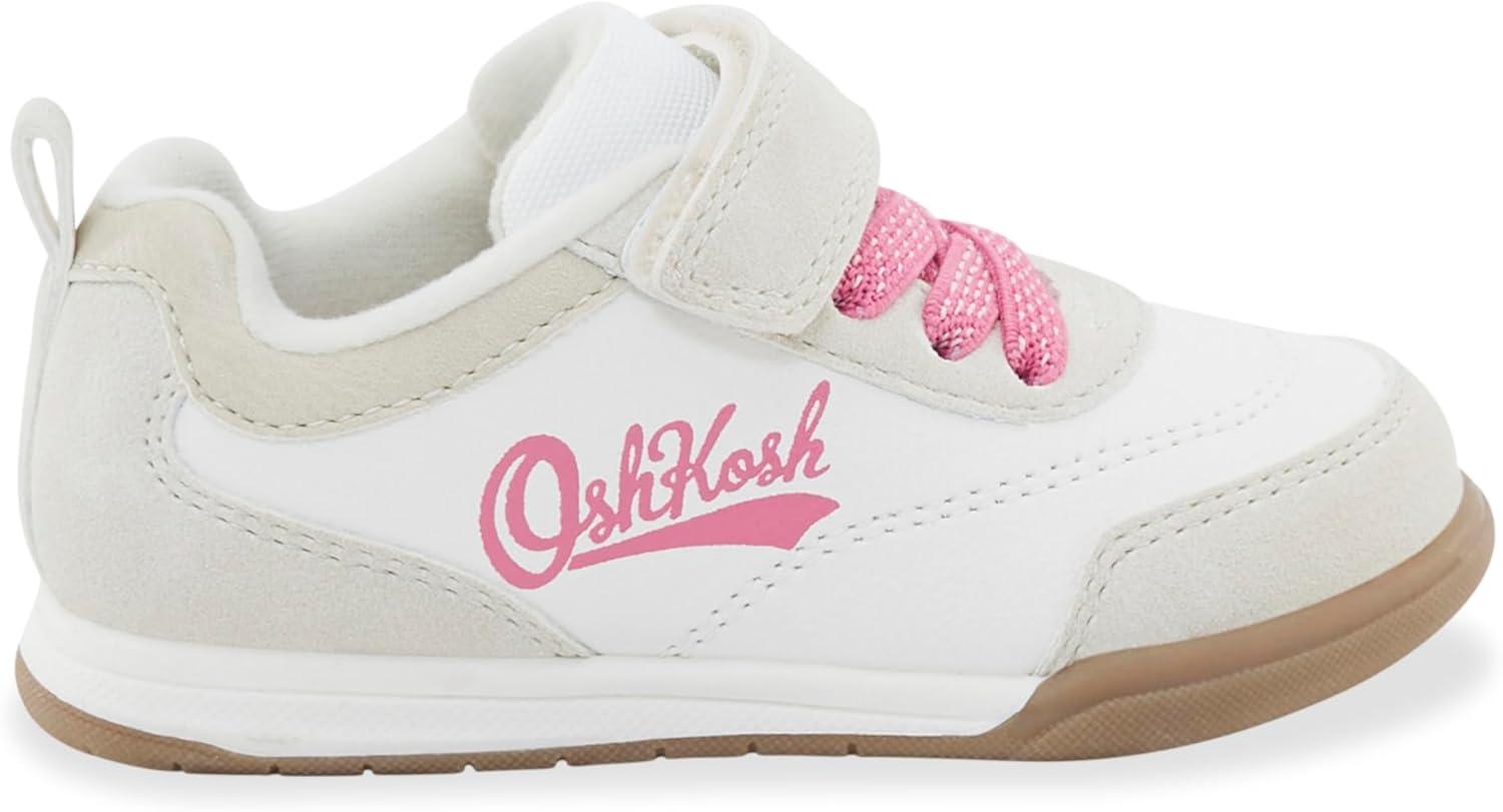 imageOSHKOSH BGOSH UnisexChild Ceciog SneakerWhiteTan