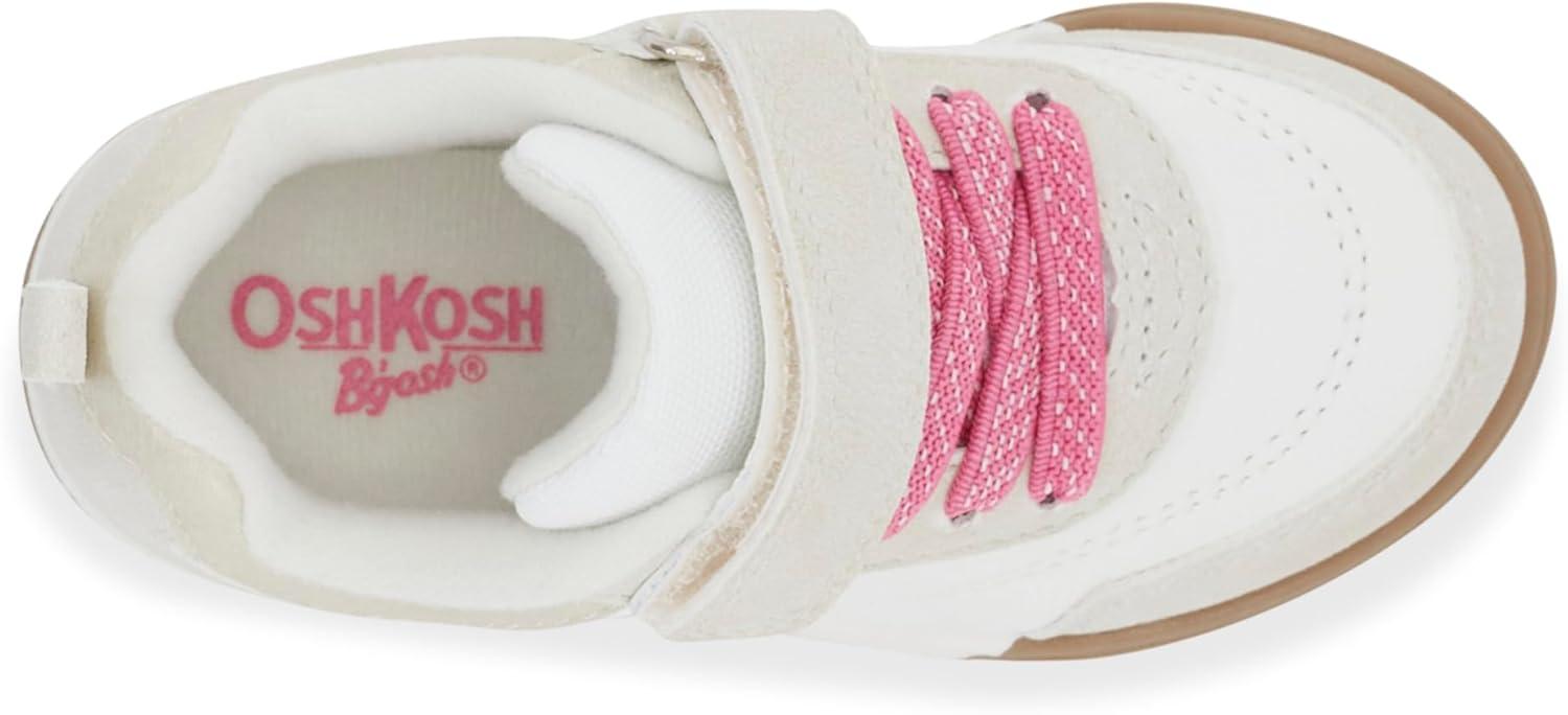 imageOSHKOSH BGOSH UnisexChild Ceciog SneakerWhiteTan