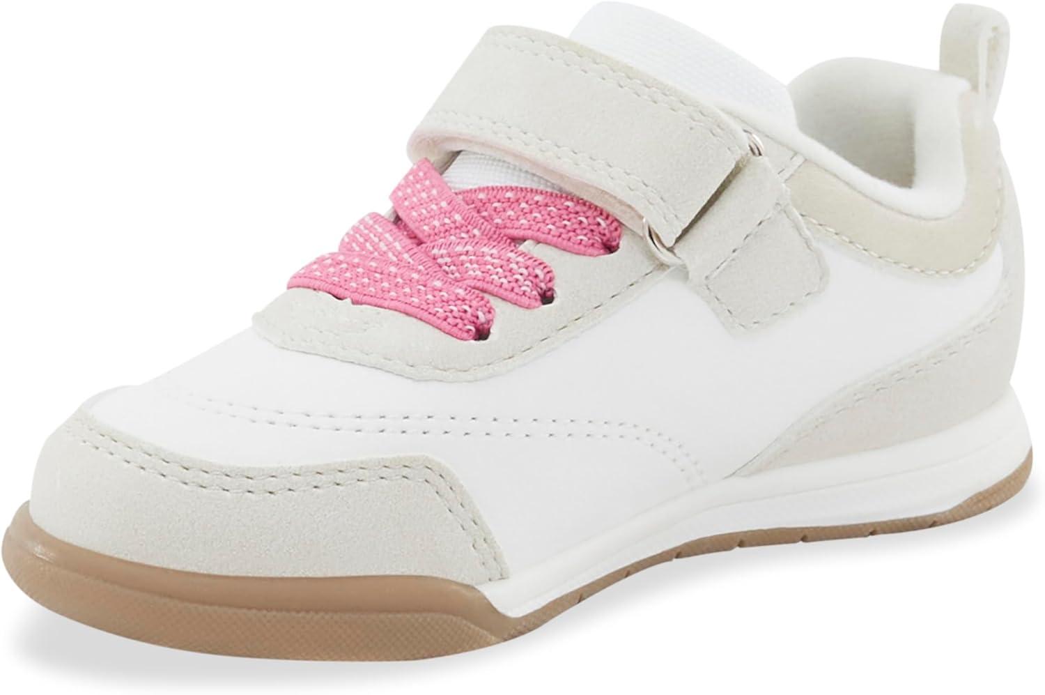 imageOSHKOSH BGOSH UnisexChild Ceciog SneakerWhiteTan