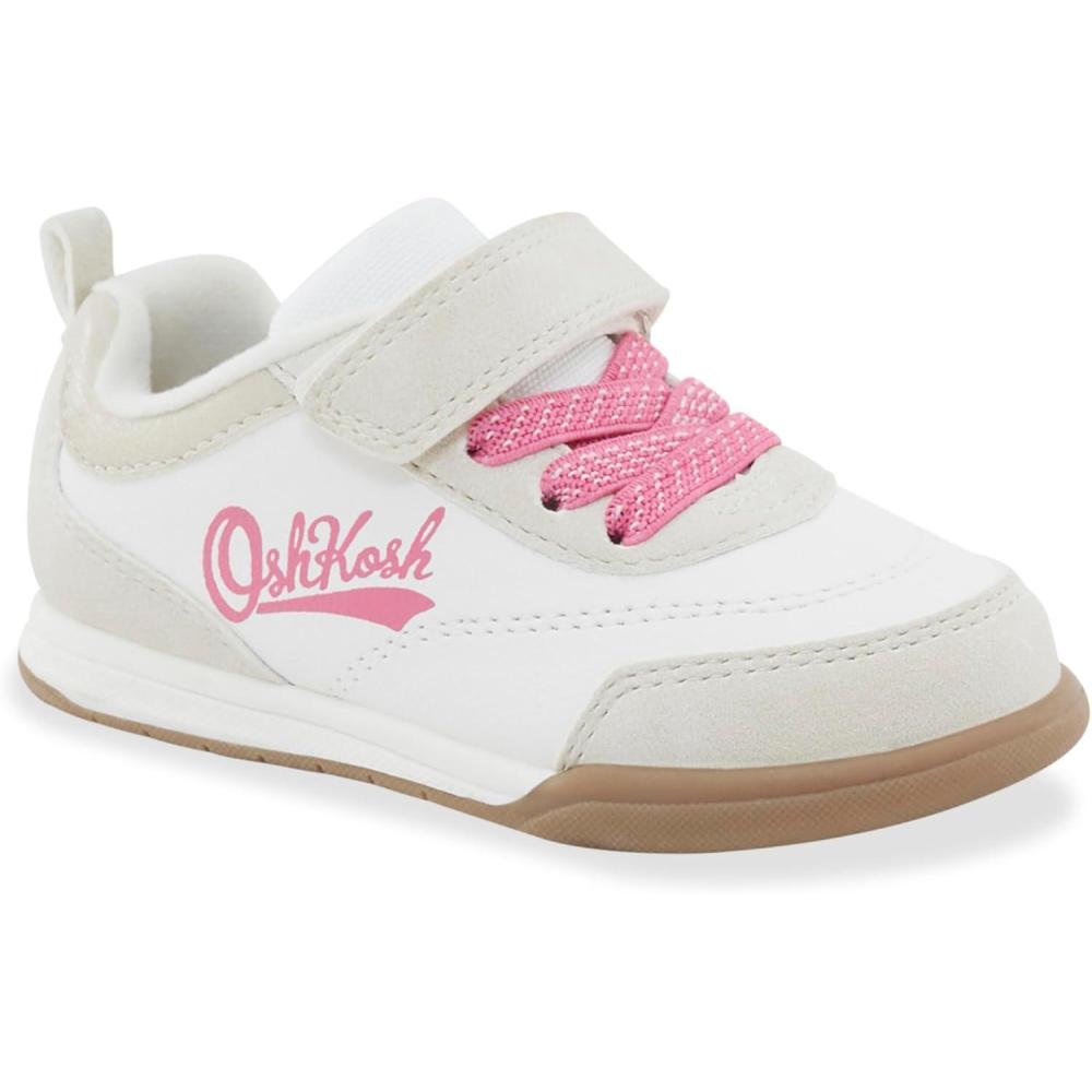 imageOSHKOSH BGOSH UnisexChild Ceciog SneakerWhiteTan