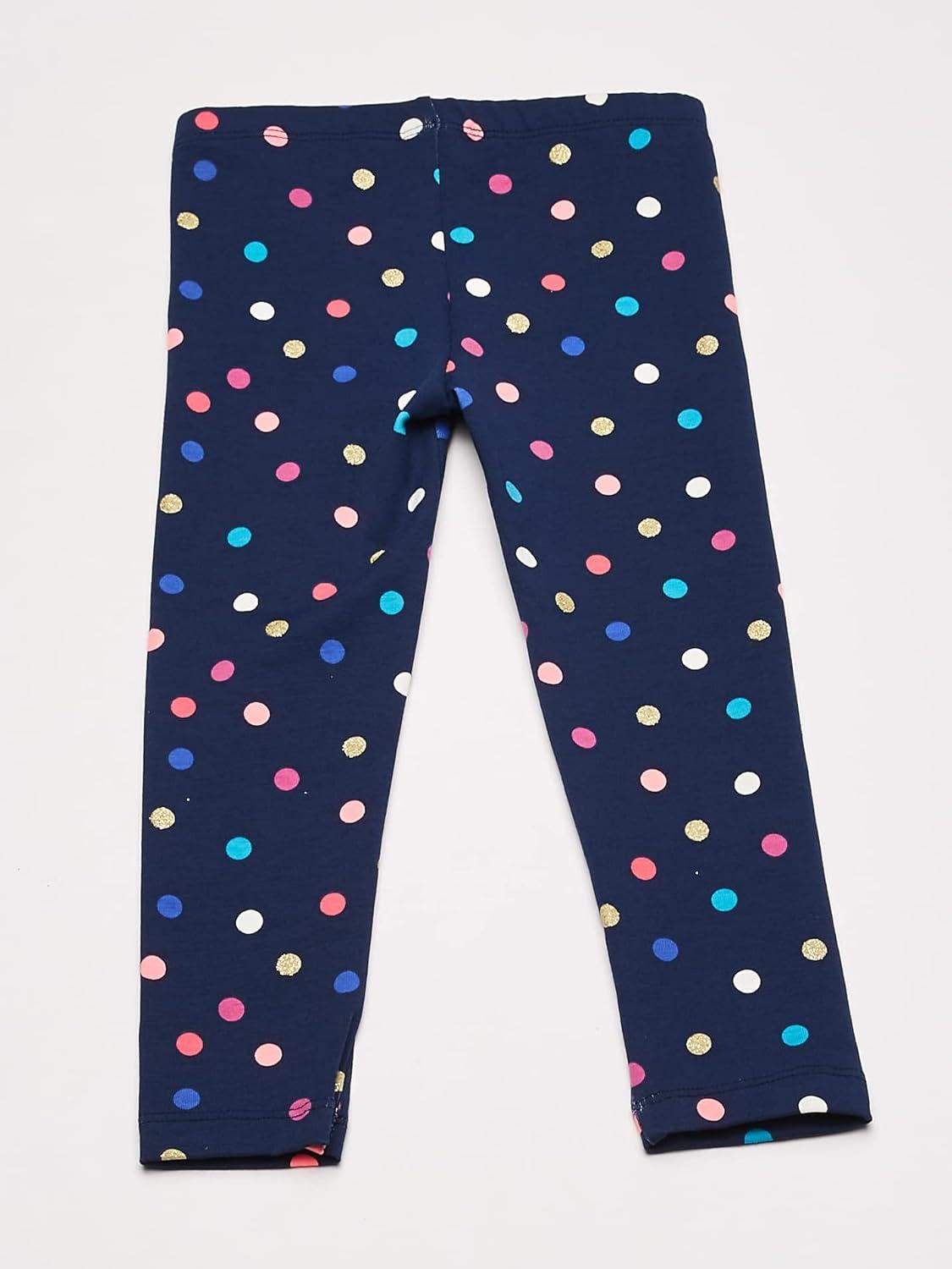 imageOshKosh BGosh Girls Full Length LeggingsNavy Dot