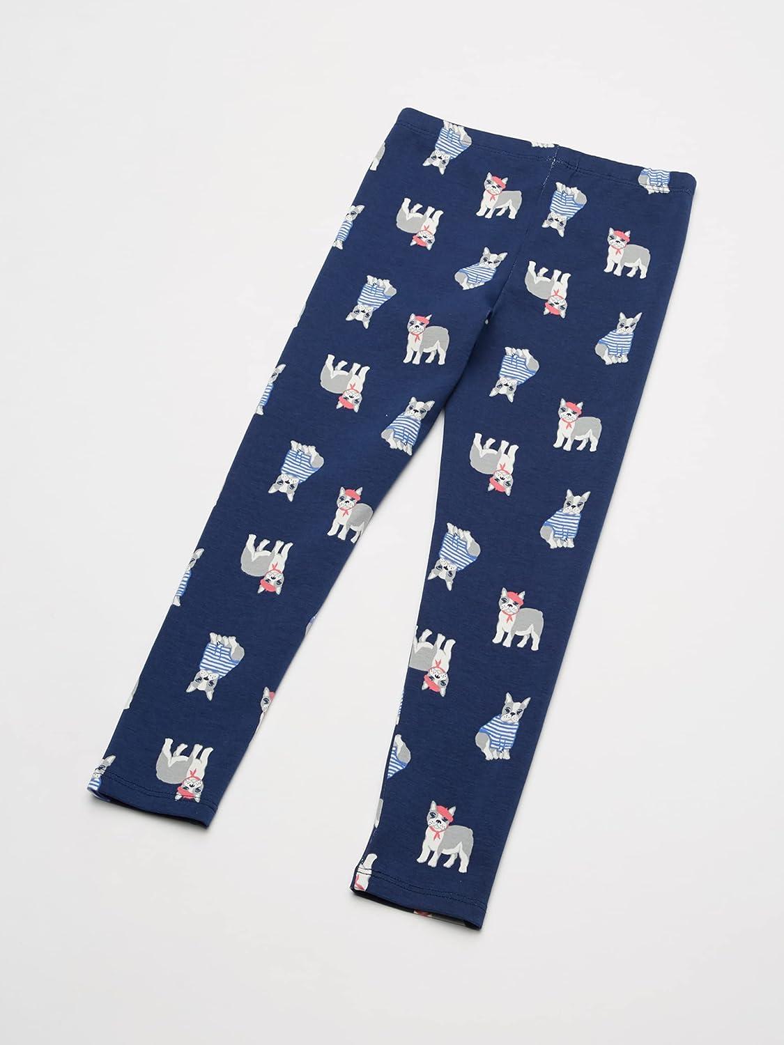 imageOshKosh BGosh Girls Full Length LeggingsNavy Puppy