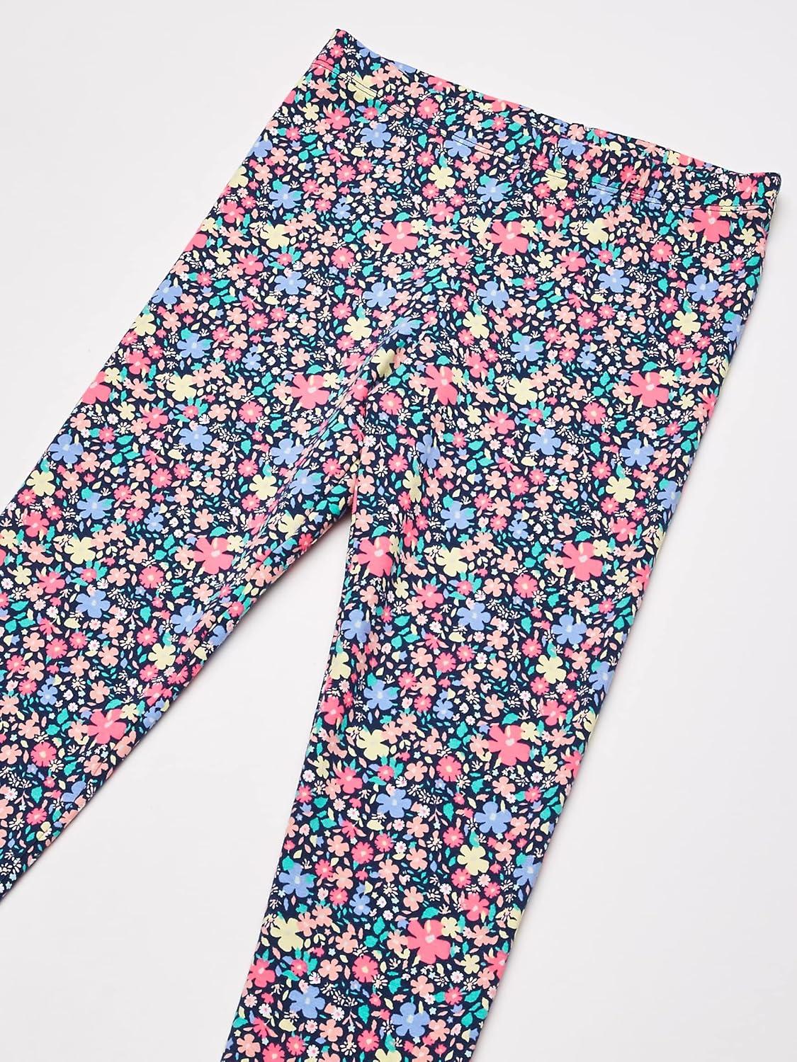 imageOshKosh BGosh Girls Full Length LeggingsOrange Floral