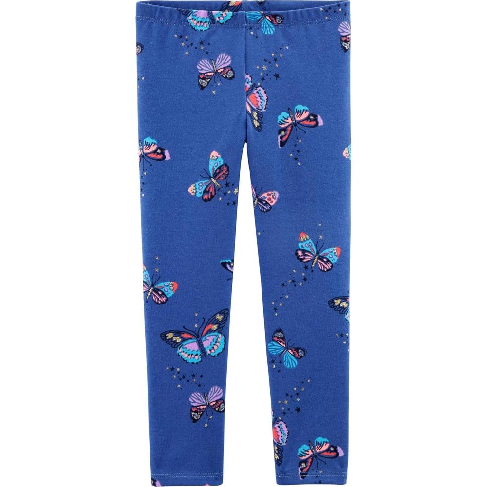 imageOshKosh BGosh Girls Full Length LeggingsBlue Butterfly