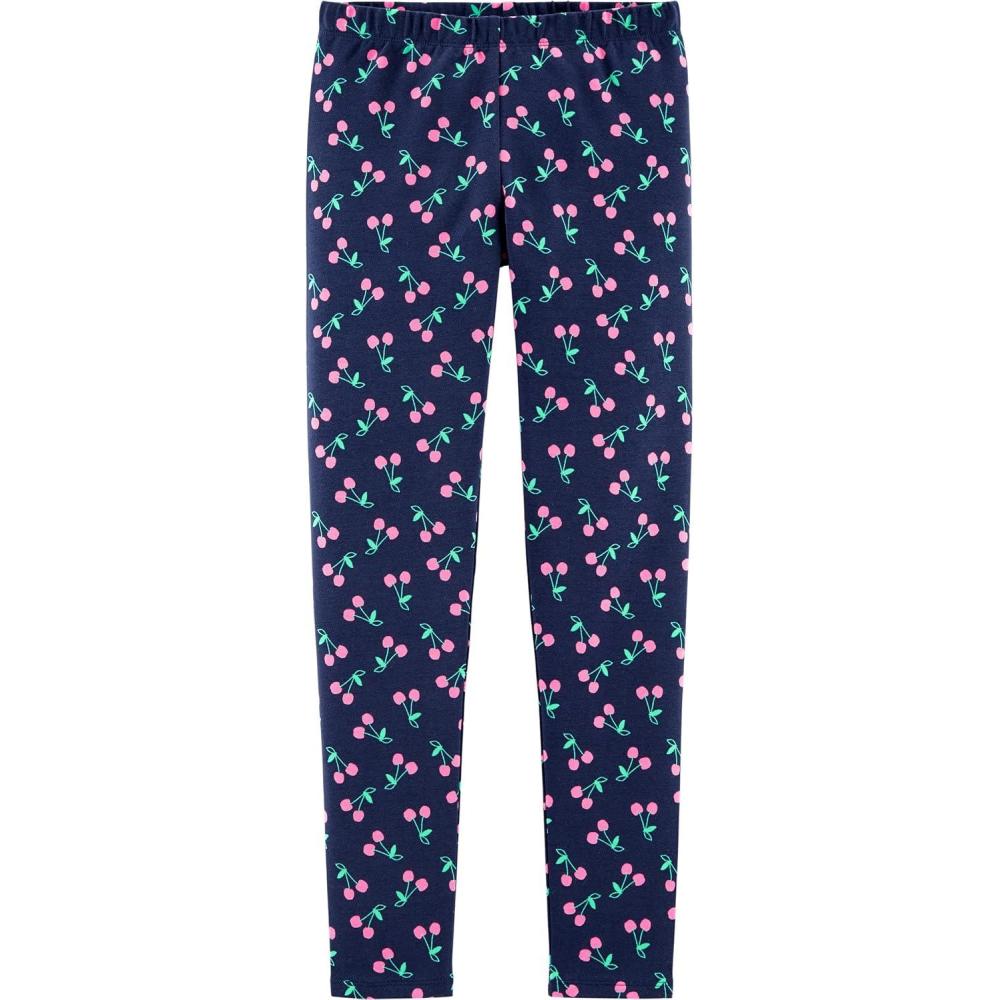 imageOshKosh BGosh Girls Full Length LeggingsNavy Cherry