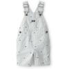 Green/White Stripe Shortall