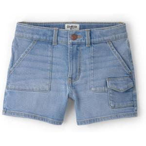 OshKosh B’Gosh Girls Denim Shorts(Light Wash Blue Denim)