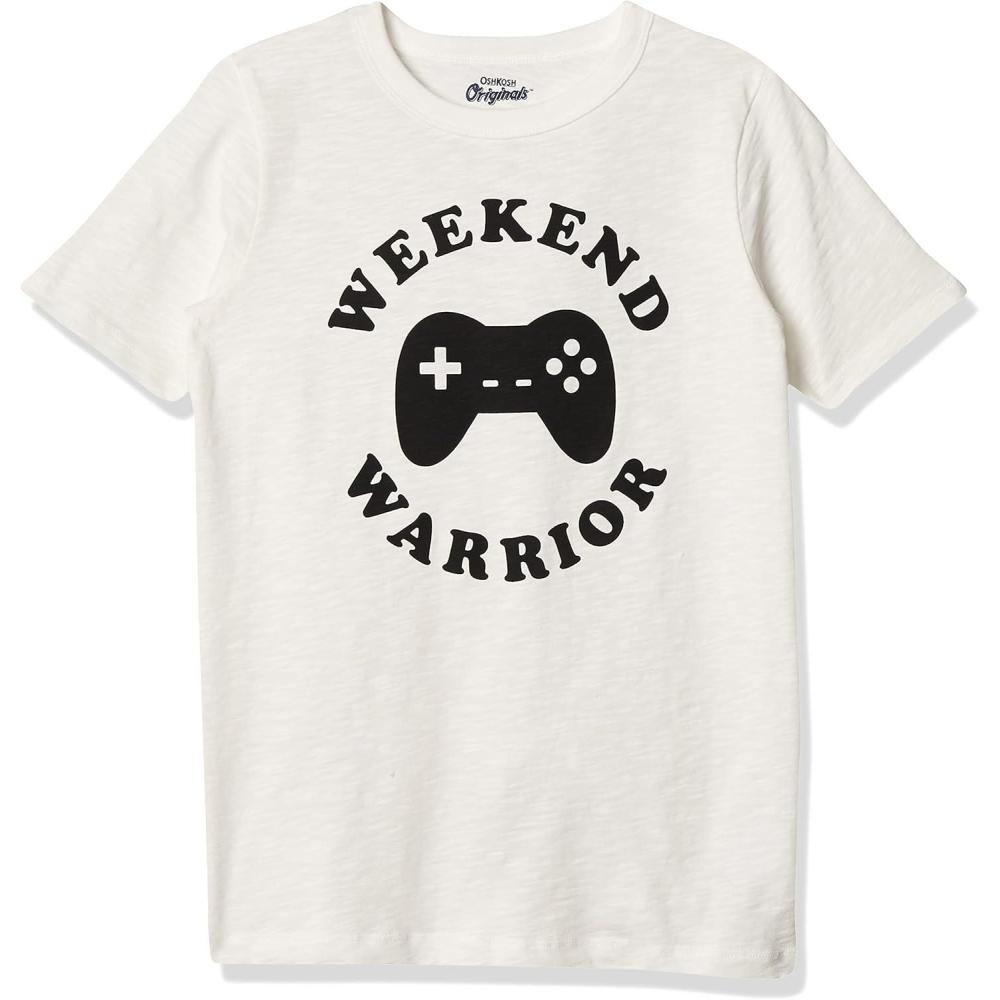 imageOSHKOSH BGOSH Boys Graphic TeesWeekend Warrior