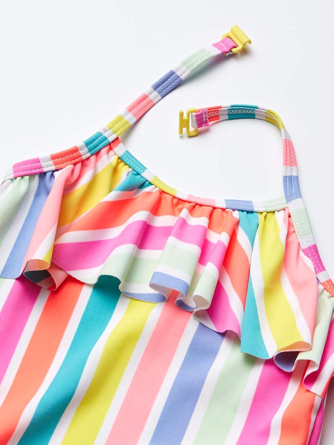 imageOshKosh BGosh Girls OnePiece SwimsuitRainbow Stripe