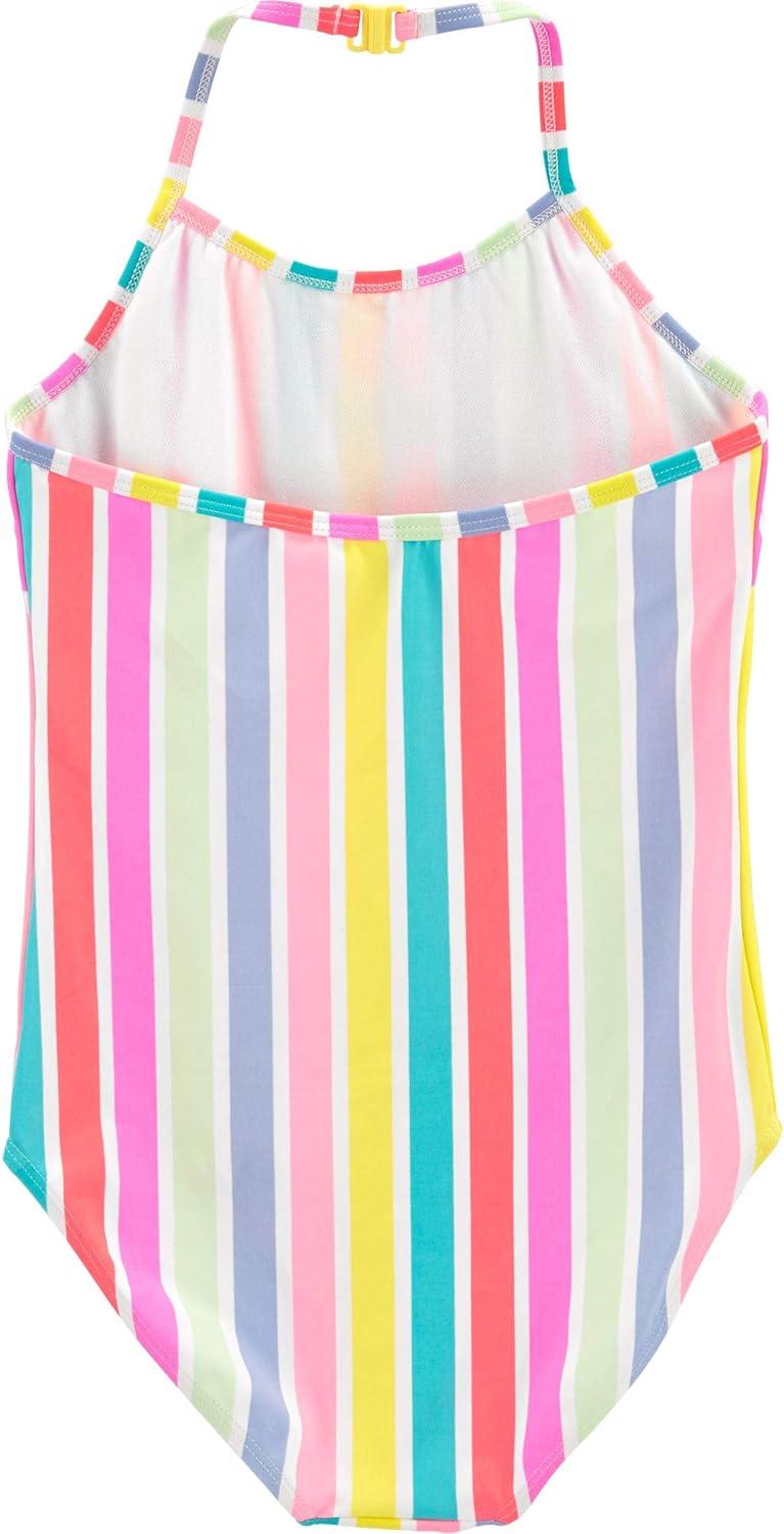 imageOshKosh BGosh Girls OnePiece SwimsuitRainbow Stripe