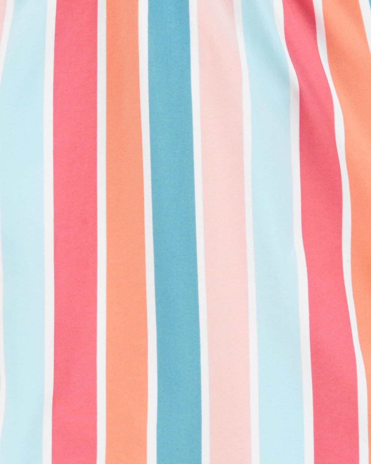 imageOshKosh BGosh Girls OnePiece SwimsuitVertical Stripes