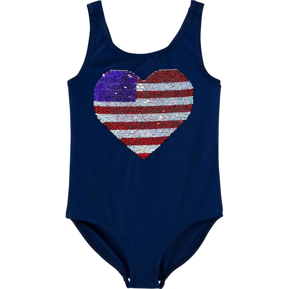 imageOshKosh BGosh Girls OnePiece SwimsuitStarry Night