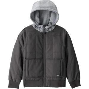 OSHKOSH B’GOSH baby-boys Hooded Midweight Jacket(Grey)